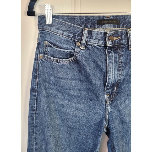 Uniqlo Womens Relaxed Fit Straight Leg Jeans Size 25 - Picture 2 of 7